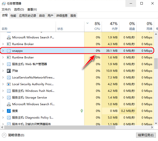 wsappx CPU 占用正常